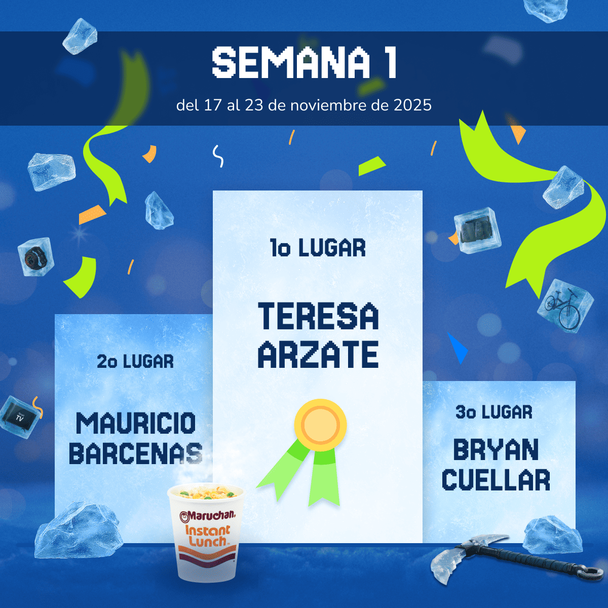 Ganadores Semana 1